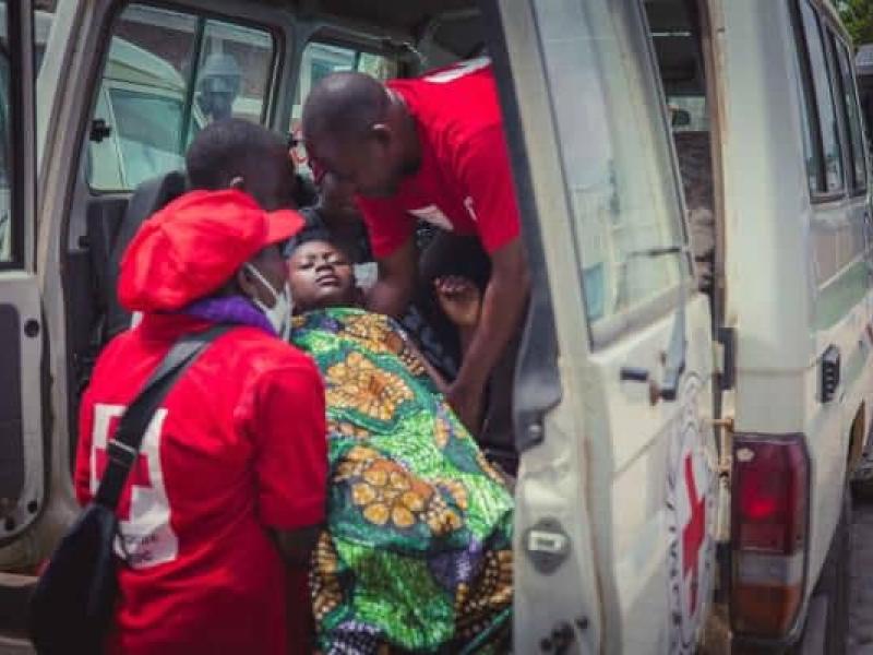 Des blessés évacués par le CICR [photo d’illustration]