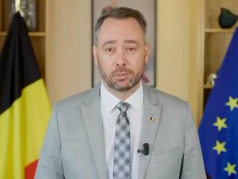 Maxime Prévôt,  VMP des Affaires étrangères de la Belgique