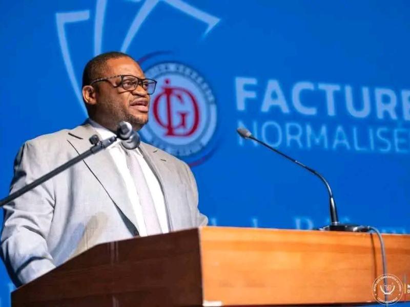 Doudou Fwamba Likunde, ministre des Finances en RDC