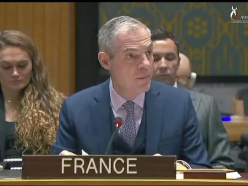 Le représentant de la France à l'ONU [photo d'illustration]