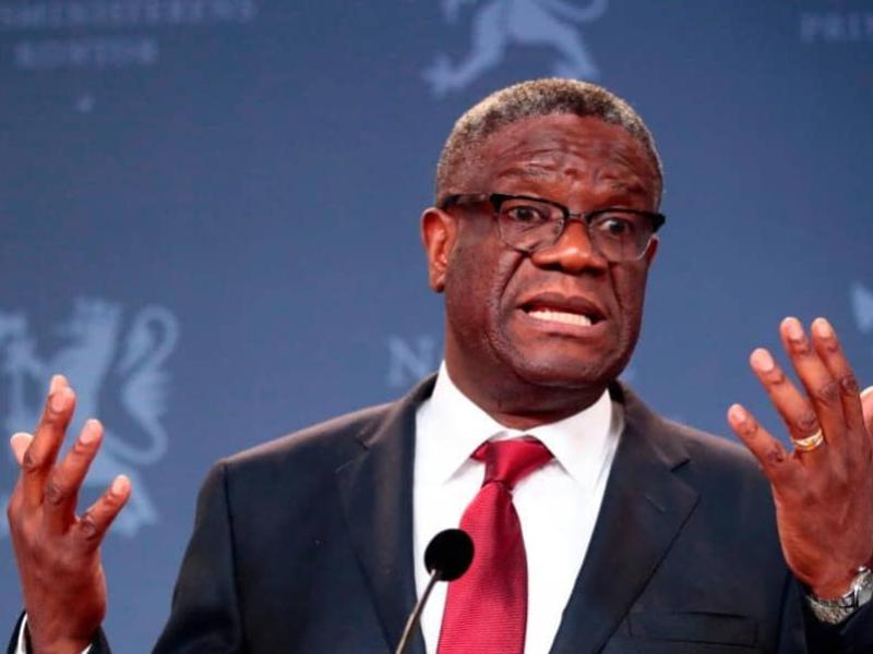 Dr Denis Mukwege, Prix Nobel de la paix 2018
