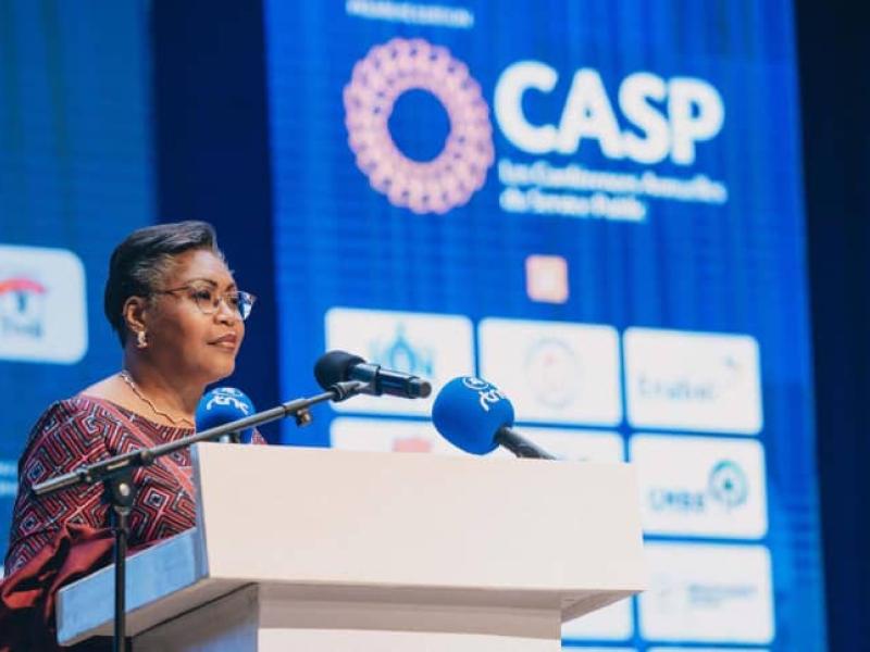 La Première Ministre Judith Suminwa Tuluka clôture les Conférences annuelles du Service public, édition 2025