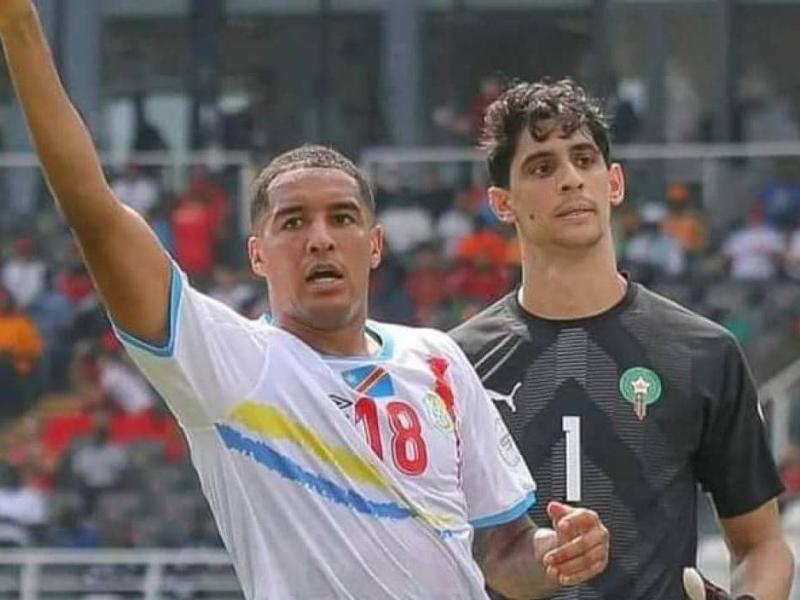 Charles Pickel aux côtés du gardien marocain Yassine Bounou lors de la CAN Côte d'Ivoire 2023. [Photo d'illustration]