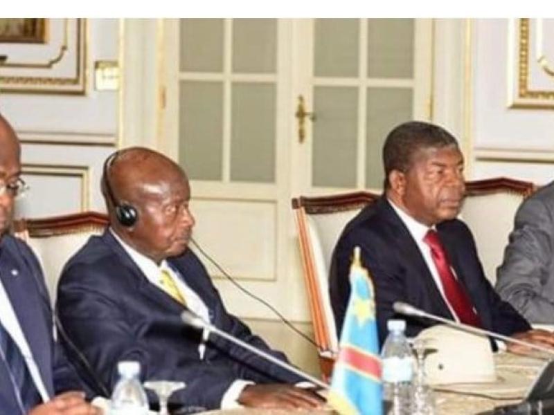 Les chefs d'états de la RDC, de l'Ouganda, de l'Angola ainsi que du Rwanda [photo d'illustration]