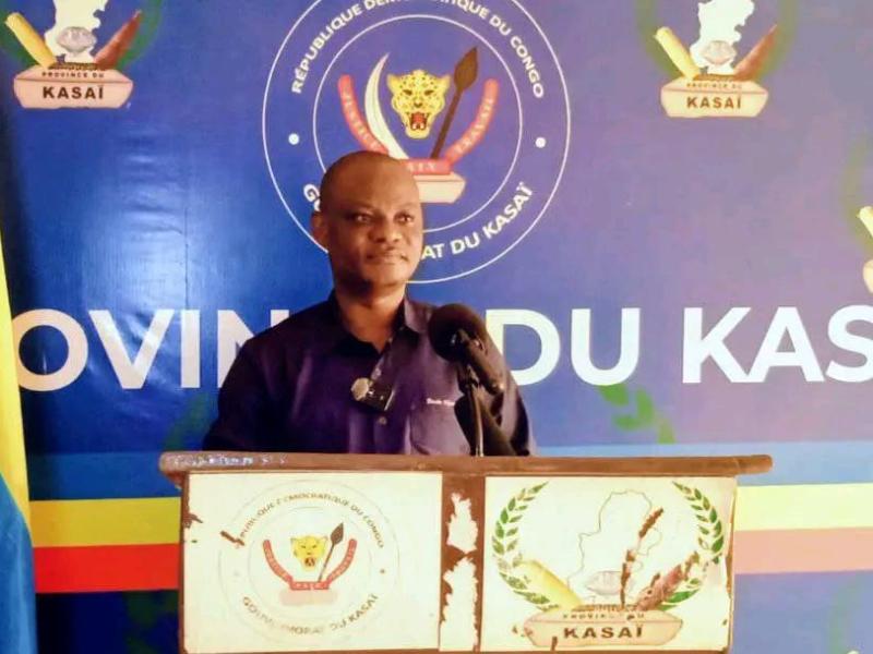 le ministre du Budget, du Plan, de la Communication et porte-parole du gouvernement provincial, Bazin Mpembe