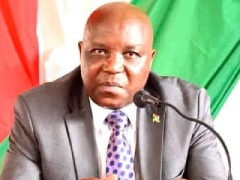 Léonidas Ndaruzaniye, ministre de l’Intérieur  du Burundi