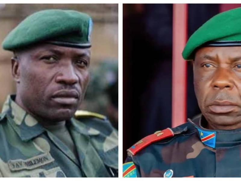 Le généraux Yav et Cirimwami [photo d’illustration]