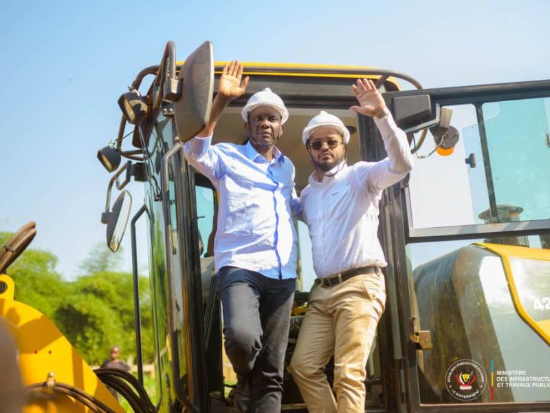Le ministre John Banza Lunda lance la réhabilitation de deux axes routiers stratégiques, à Buta, au Bas-Uélé