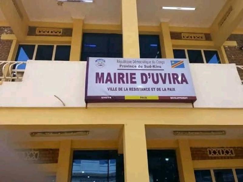 Le bâtiment administratif de la mairie d'Uvira [photo d'illustration]