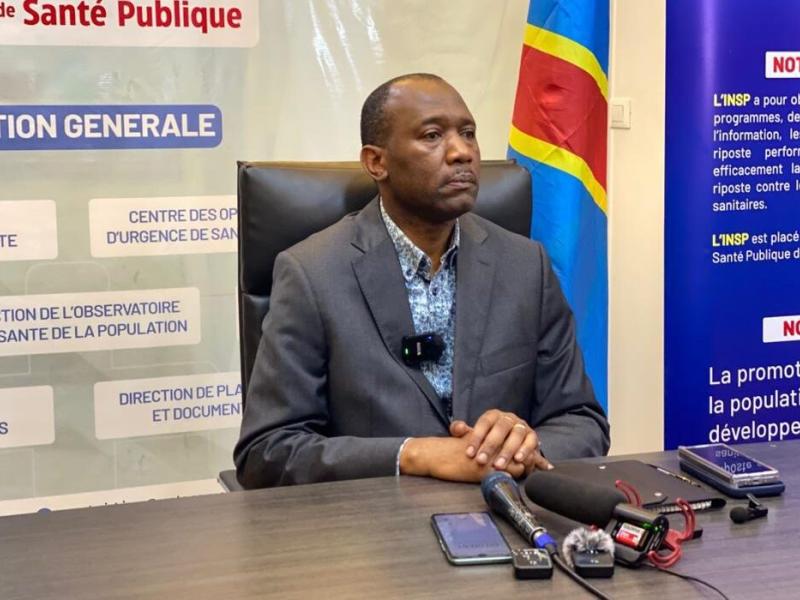 Le Directeur général de l’INSP, Dieudonné Mwamba Kazadi [photo d'illustration]
