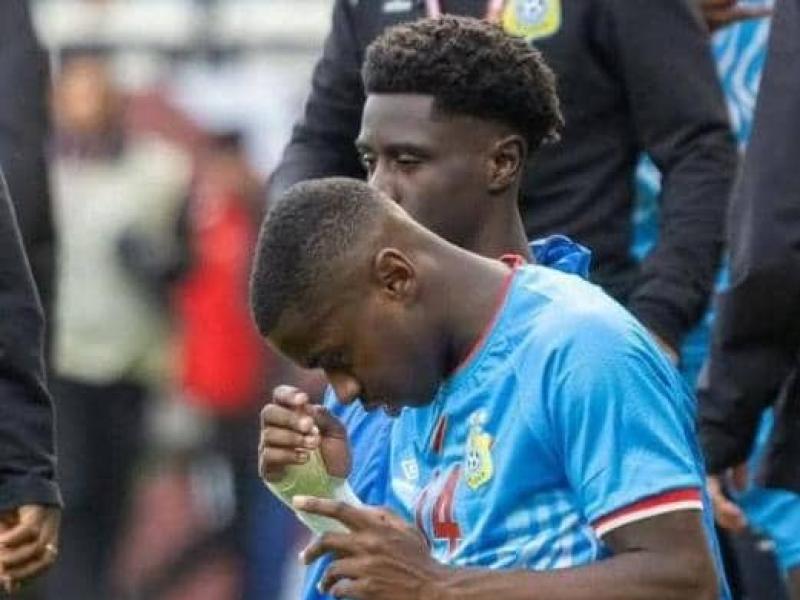Deux pépites de l'équipe nationale de la RDC, Noah Sadiki et Nathanaël Mbuku. [Photo d'illustration]