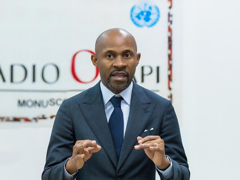 Patrick Muyaya,  porte-parole du Gouvernement congolais 