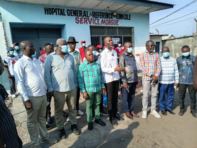 Les membres de la commission Aménagement du territoire et environnement de l’Assemblée provinciale de Kinshasa en mission d’inspection dans les hôpitaux publics de Kinshasa [photo d’illustration]