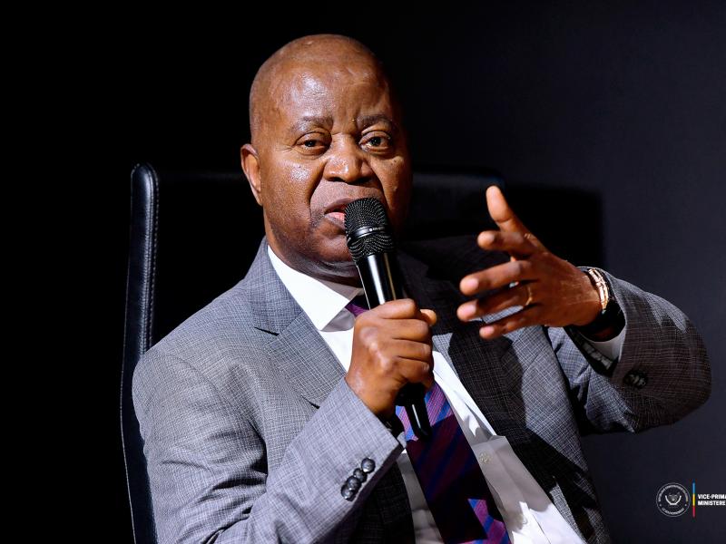 Adolphe Muzito, vice-Premier ministre en charge du Budget, en RDC