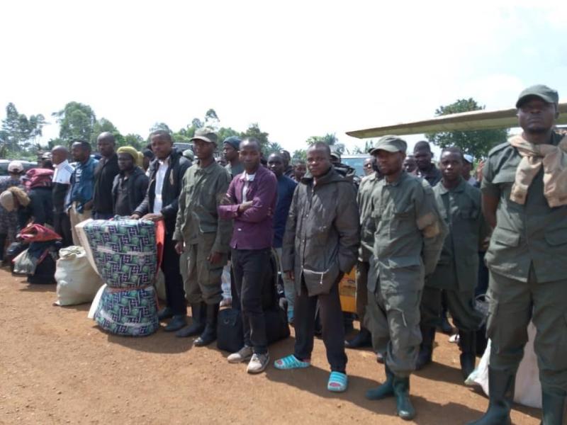 Des éléments RDF/M23 qui se sont rendus aux FARDC dzns les deux dernières semaines de 2025 dzns l’est de la RDC