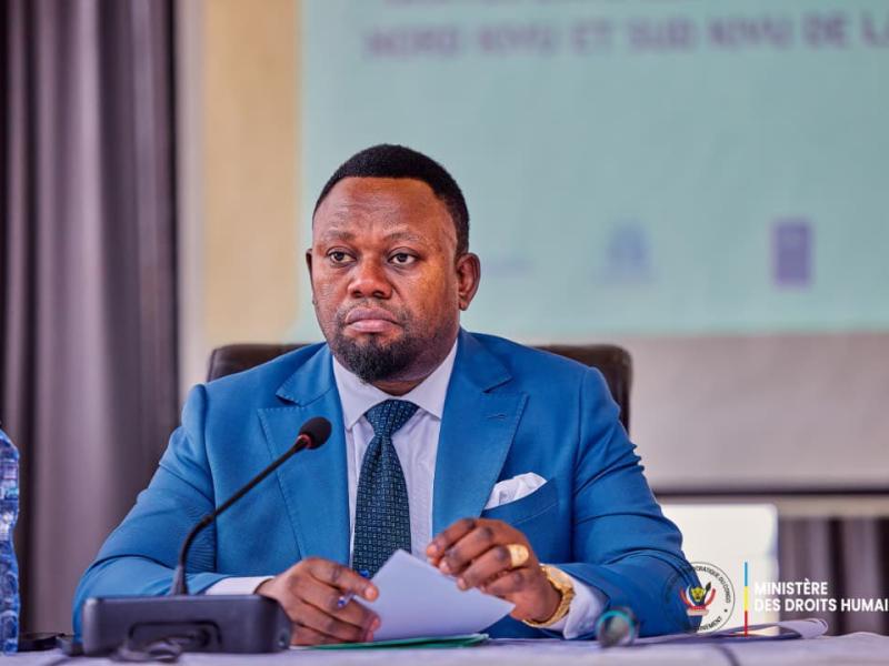Samuel Mbemba, ministre des Droits humains en RDC [photo d’illustration]
