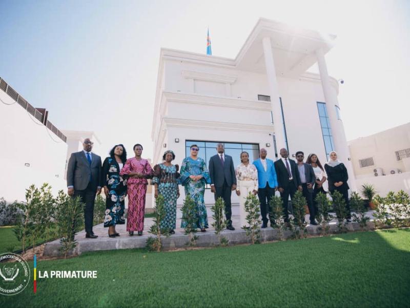 La Première Ministre Judith Suminwa inaugure le bâtiment de l’ambassade de la RDC aux Émirats Arabes Unis