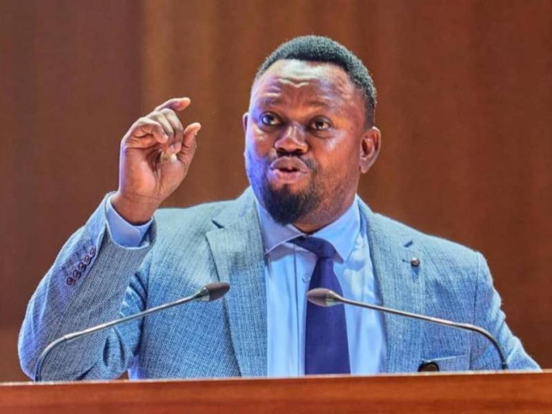 Le ministre des Droits humains, Samuel Mbemba