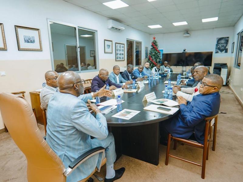 Séance de travail à la Primature autour des préparatifs de la 13 e Conférence des gouverneurs prévue à Kwilu