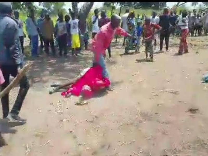 La population de Kabudila Samba, lors de la cérémonie d'intronisation, ce samedi 24 janvier 2026, dans le territoire de Tshikapa