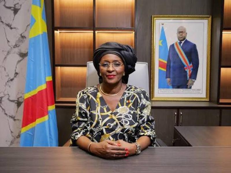 Nathalie Aziza Munana, ministre du Genre, Famille et Enfant