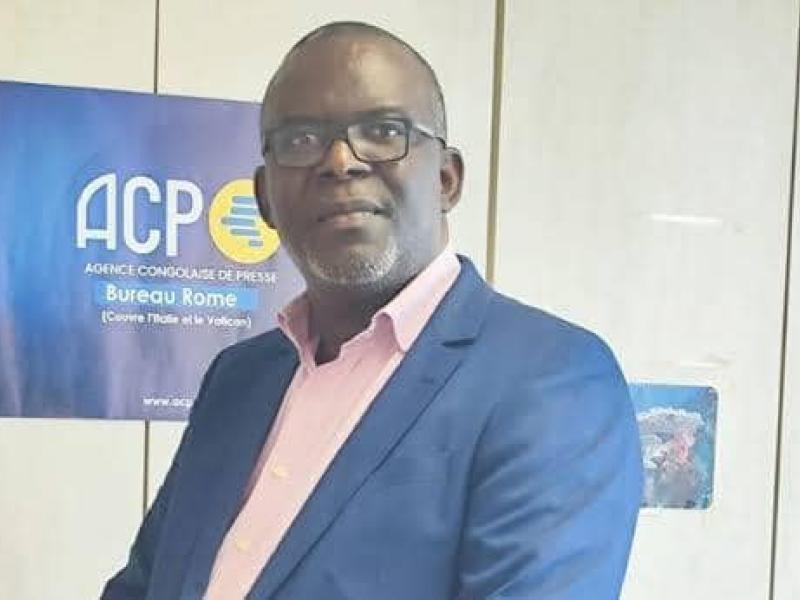 Bienvenue-Marie BAKUMANYA, Directeur Général de l'Agence Congolaise de Presse -ACP [Photo d'illustration]