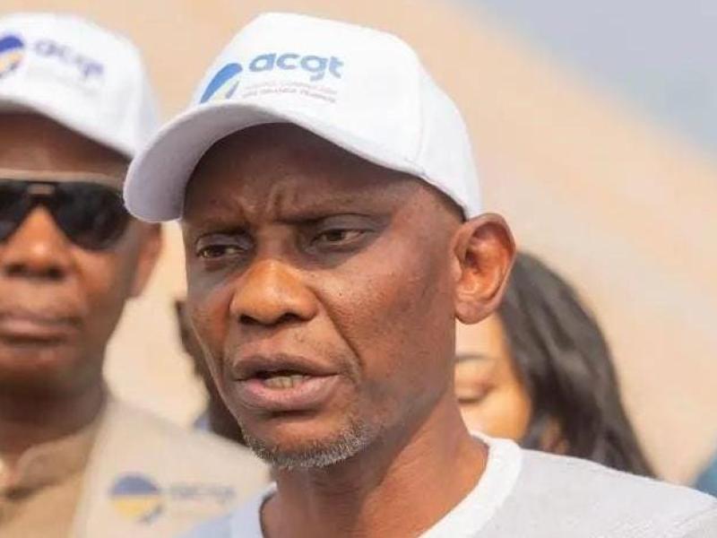 John Banza Lunda,  ministre des Infrastructures et Travaux publics en RDC