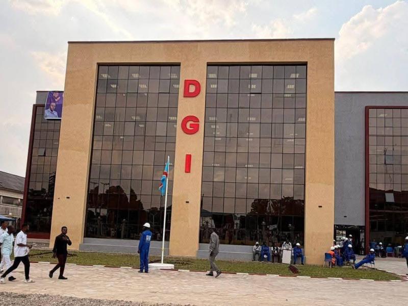 Le nouveau bâtiment de la DGI à Kananga [photo d'illustration]