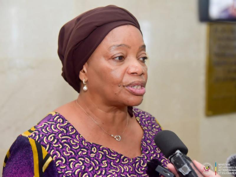 La ministre des affaires sociales Ève Bazaiba [photo d'illustration]