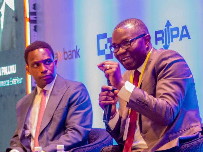 Le ministre du commerce extérieur Julien Paluku lors de ce forum [photo d'illustration]