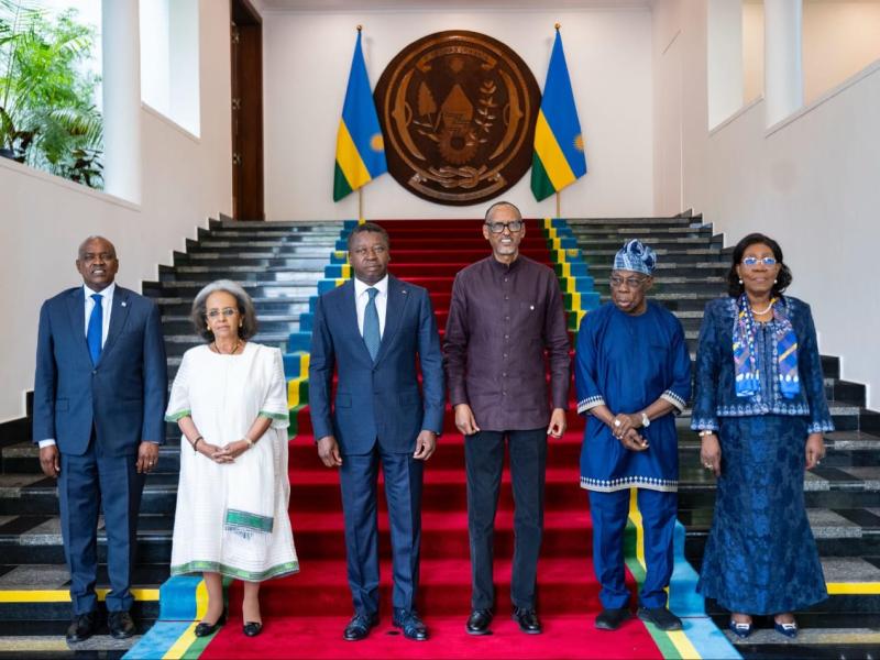 Le Président Rwandais Paul Kagame, le Président togolais et les anciens chefs d'État [photo d'illustration]