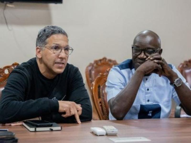 Slimane Raho et Lamine Ndiaye. [Photo d'illustration]