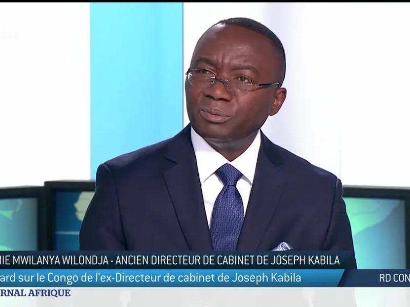 Le Professeur Néhémie Mwilanya lors d’une interview accordée à TV5 Afrique [photo d’illustration]