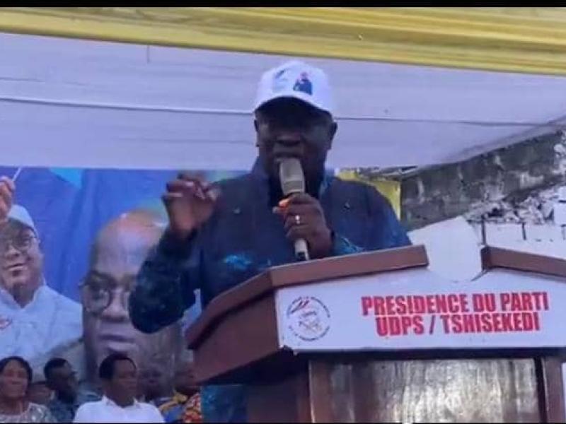 Augustin Kabuya, secrétaire général et président a.ï de l'UDPS