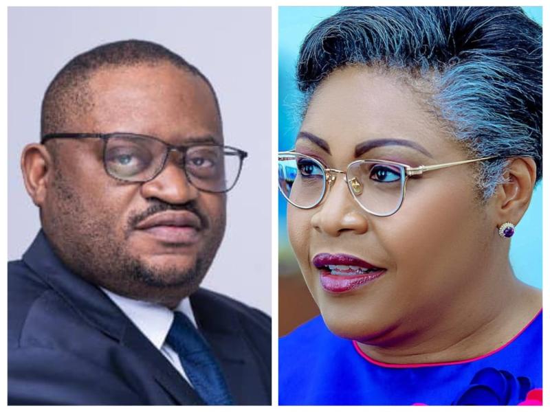 Doudou Fwamba Likunde, ministre des Finances et la Première Ministre Judith Suminwa  [photo d’illustration]