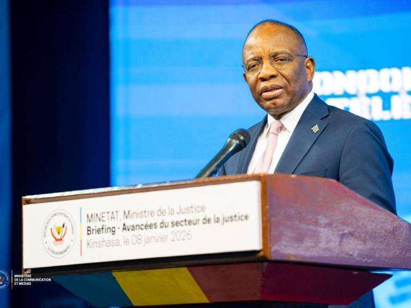 Le Ministre de la Justice Guillaume Ngefa [photo d'illustration]