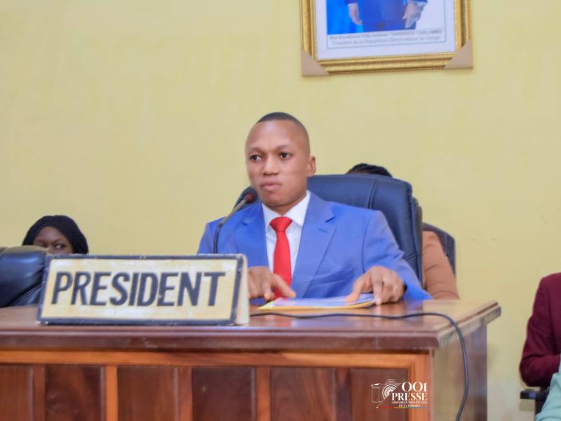 Mateus Kanga Londimo, président de l'Assemblée provinciale de la Tshopo