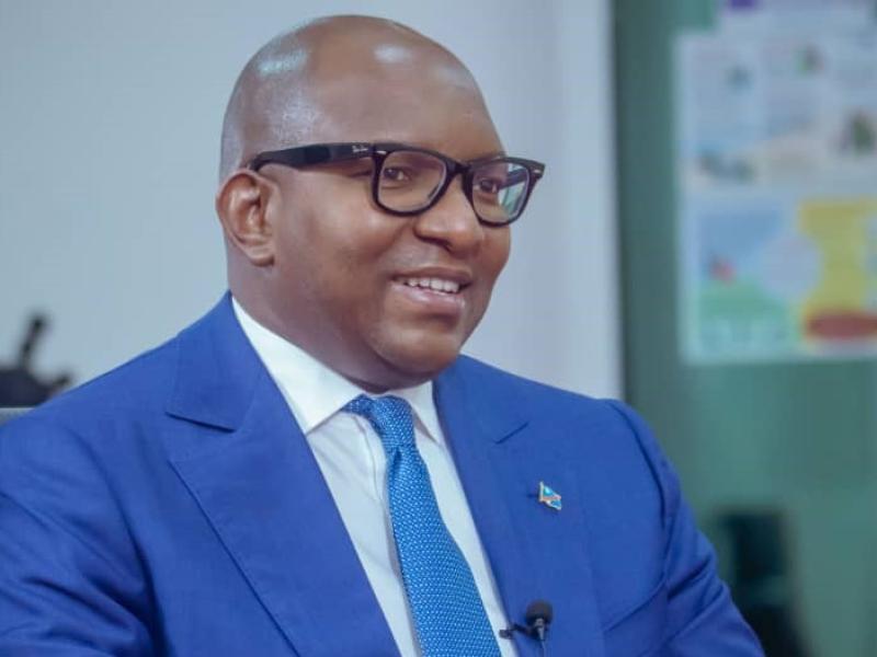 Le président du comité exécutif de l'UPA et président du Sénat congolais Jean-Michel Sama Lukondo