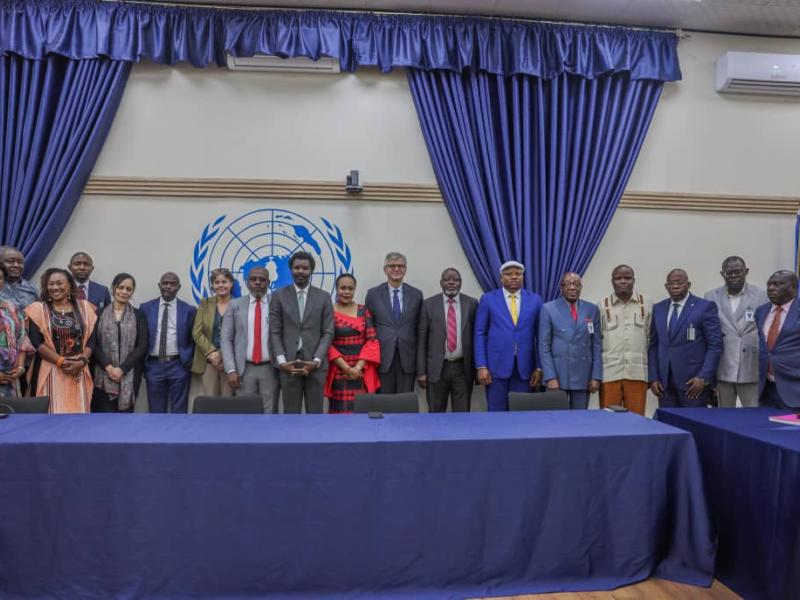 Les membres des partis politiques de l’opposition congolaise reçus par Jean-Pierre Lacroix à Kinshasa