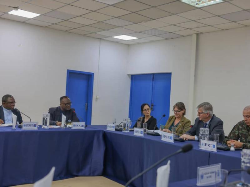 Réunion entre Jean-Pierre Lacroix et le tandem CENCO-ECC