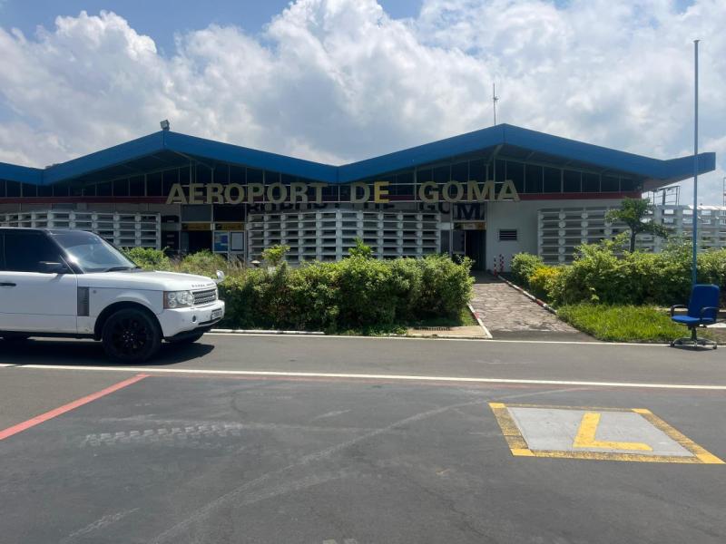 L'aéroport de Goma