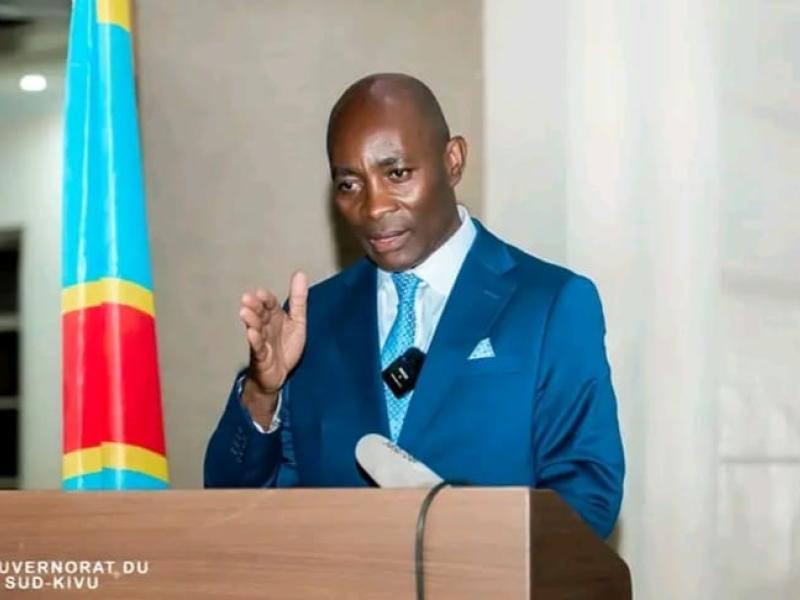 Le Gouverneur du Sud-kivu Jean-Jacques Purusi [photo d'illustration]