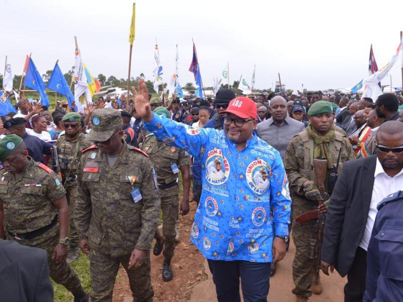 Arrivée du président de l’Assemblée nationale de la RDC, à Beni, dans une mission de paix