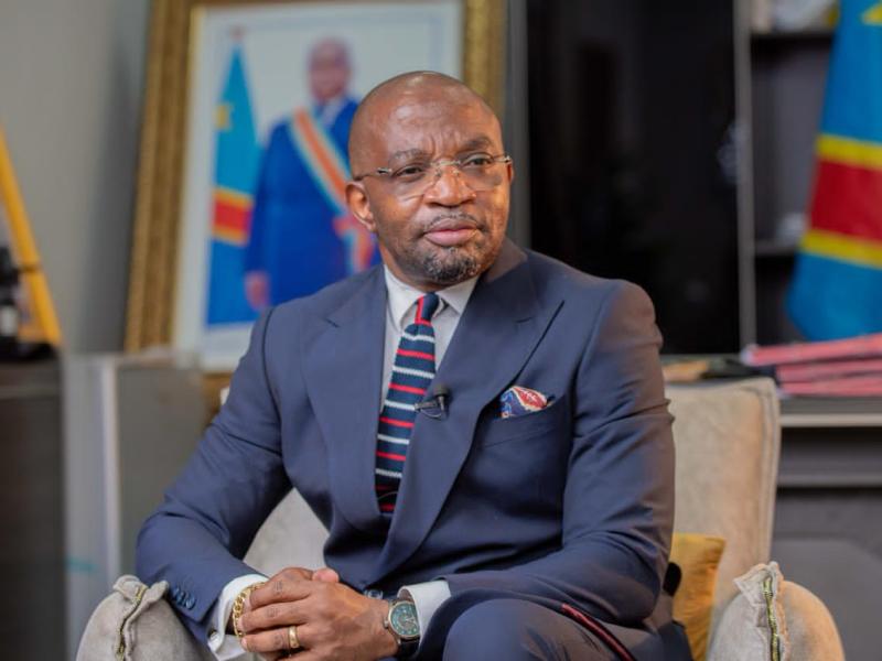 Marc Ekila, ministre d'État, ministre en charge de Formation Professionnelle du gouvernement Suminwa 2