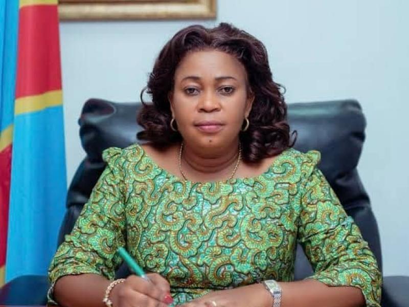 Micheline Ombae,  ministre du Genre, Famille et Enfant, en RDC [photo d’illustration]