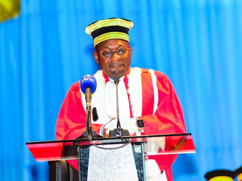 Le Procureur général près la Cour de Cassation Firmin Mvonde Mambu