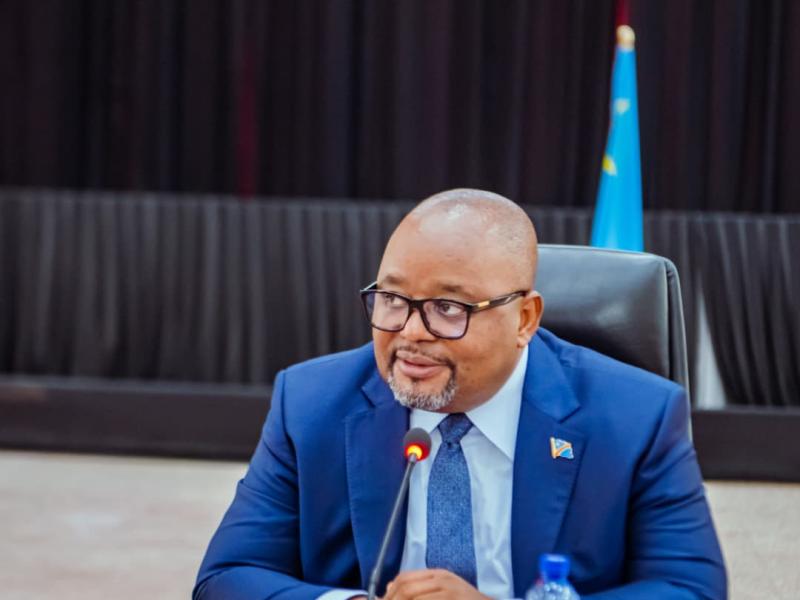 Le président de l'Assemblée Aimé Boji [photo d'illustration]