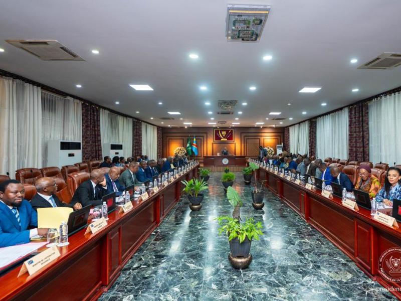 Les membres du Gouvernement au cours du conseil des ministres [photo d'illustration]