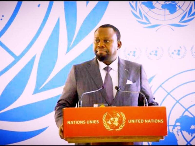 Le ministre Samuel Mbemba intervenant à la 61ème session du Conseil des droits de l’homme des Nations unies à Genève