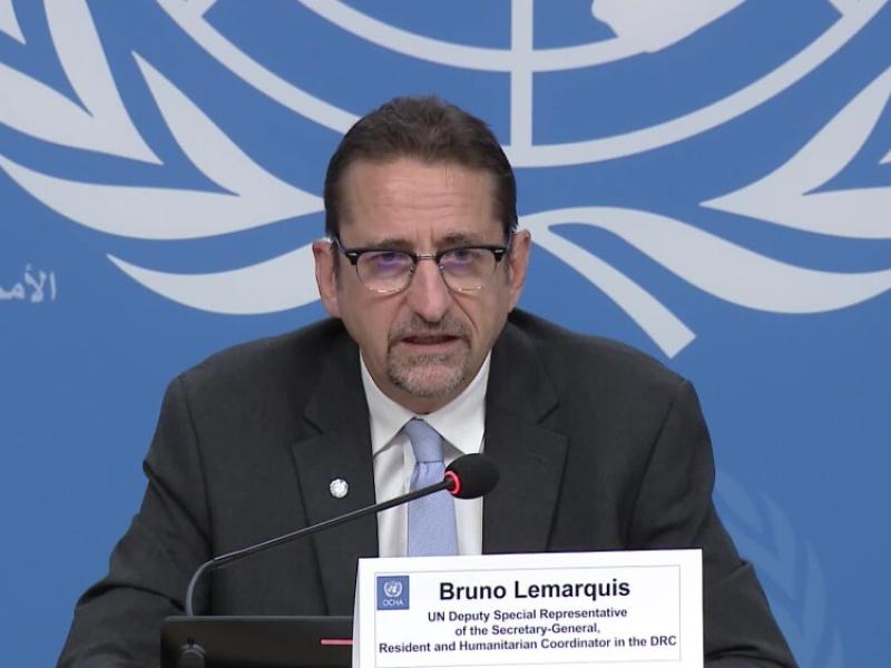 Bruno Lemarquis, Représentant spécial adjoint du Secrétaire général des Nations Unies et coordonnateur humanitaire de l’ONU [photo d'illustration]